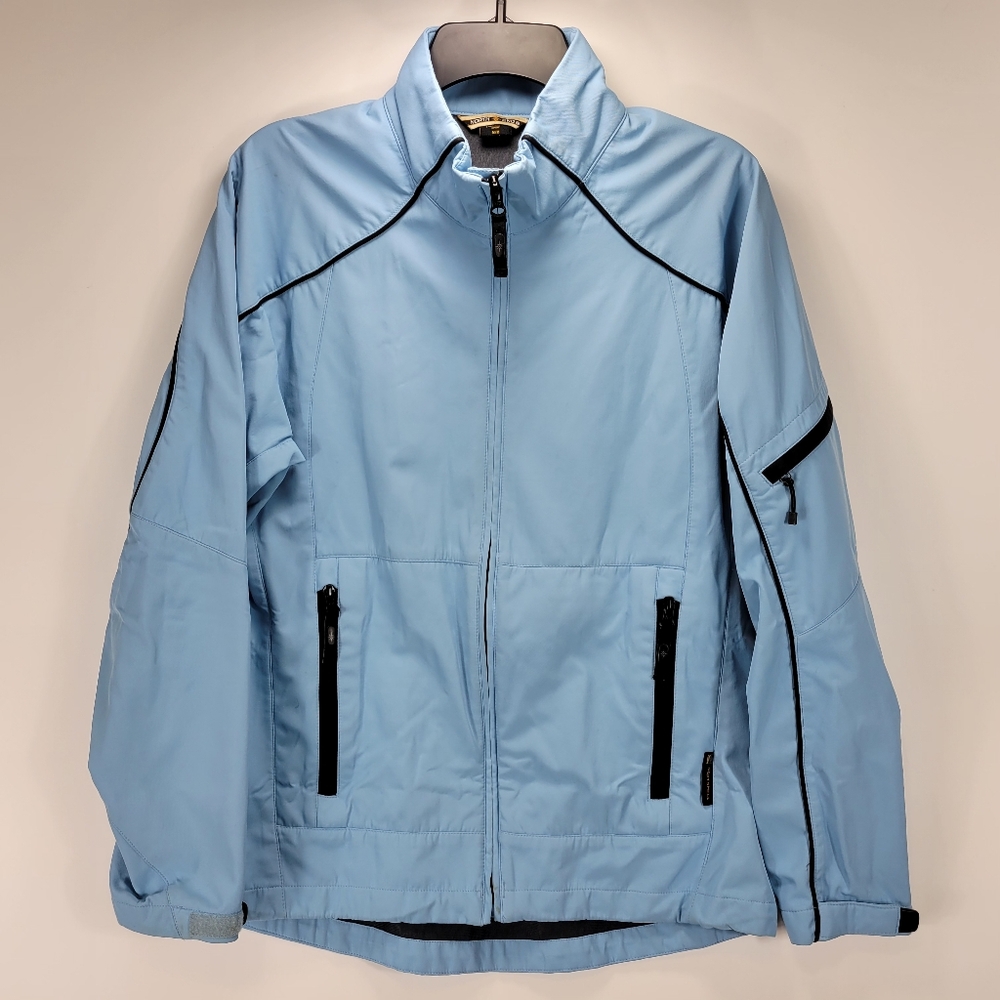 North End Softshell Fleece Zipper Jacket Women Medium Outdoor Hiking Running Gym